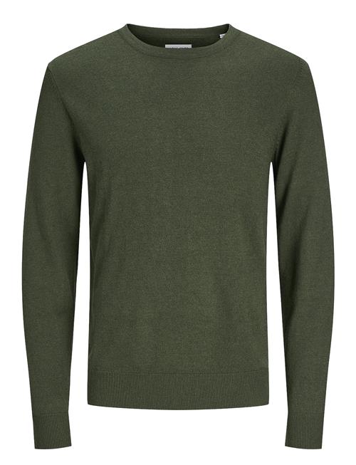 Se Jack & Jones Jjeemil Knit Crew Neck Noos Jack & J S Green ved Booztlet