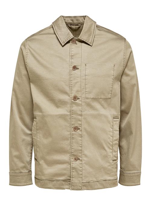 Selected Homme Slhrelaxed-Ronan Jacket W Selected Homme Beige