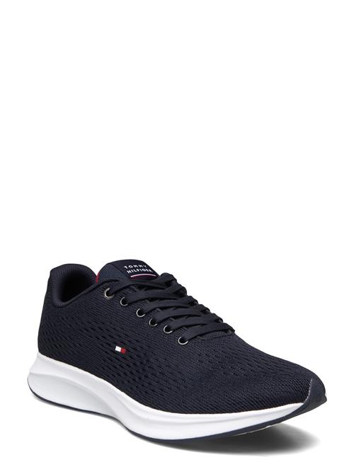 Se Tommy Hilfiger Lightweight Runner Knit Tommy Hilfiger Navy ved Booztlet