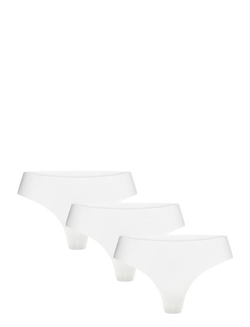 Se Pieces Pcnamee Thong 3-Pack Noos Pieces White ved Booztlet