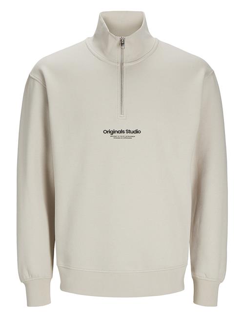 Jack & Jones Jorvesterbro Sweat Quarter Zip Noos Jnr Jack & J S Cream