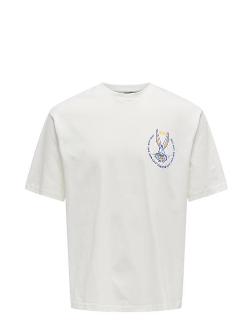 ONLY & SONS Onslo Y Rlx Ss Tee ONLY & SONS White