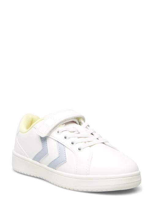 Se Hummel Derby Court Jr Hummel White ved Booztlet