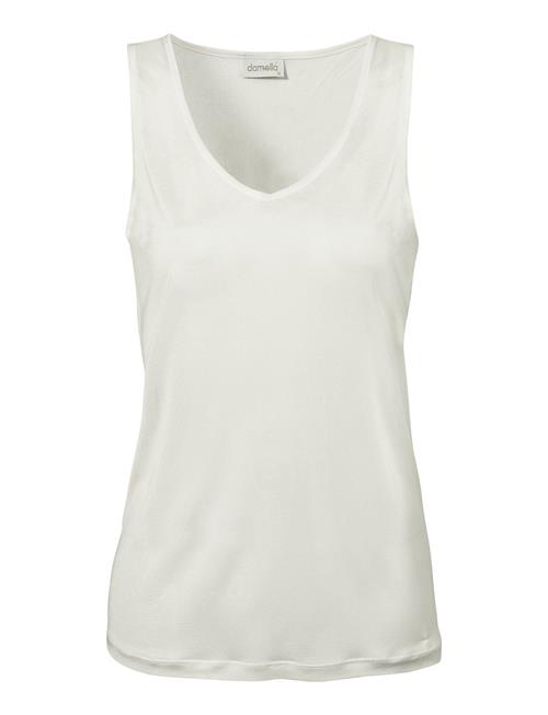 Se Silk Tank Top Damella Of Sweden White ved Booztlet