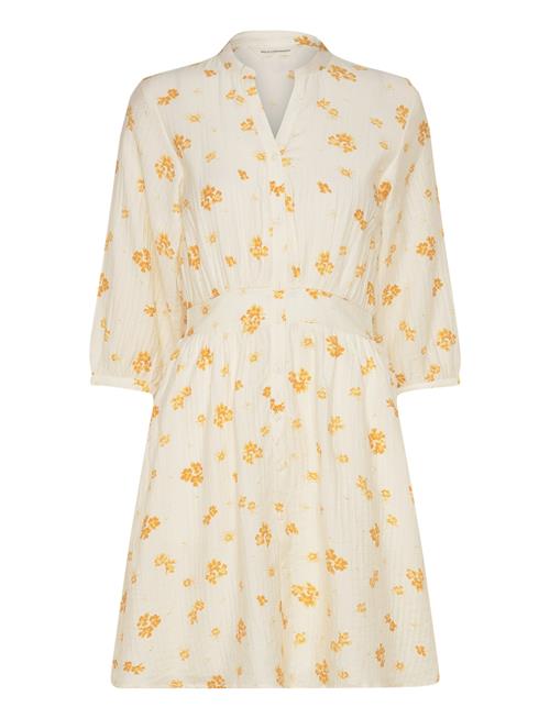 MSCH Copenhagen Mschrojan Vlora Shirt Dress Aop MSCH Copenhagen Yellow