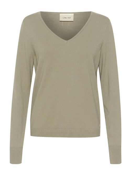 Crdela Knit Pullover Cream Green