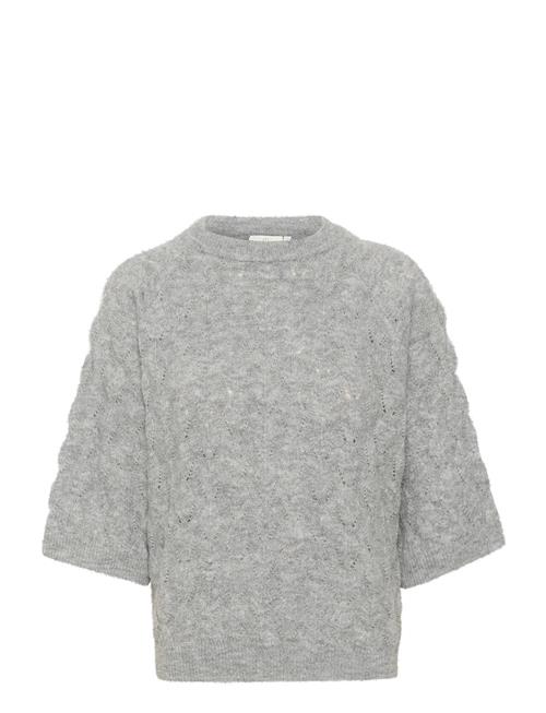 Kaffe Kamalene Knit Pullover Kaffe Grey