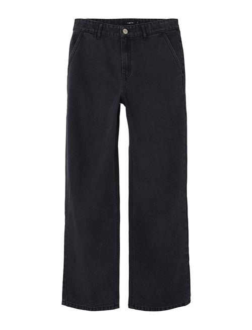 Se LMTD Nlmtoizza Dnm Loose Pant Noos LMTD Black ved Booztlet