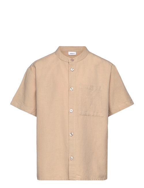 Nkmfaher Ss Shirt F Noos Name It Beige