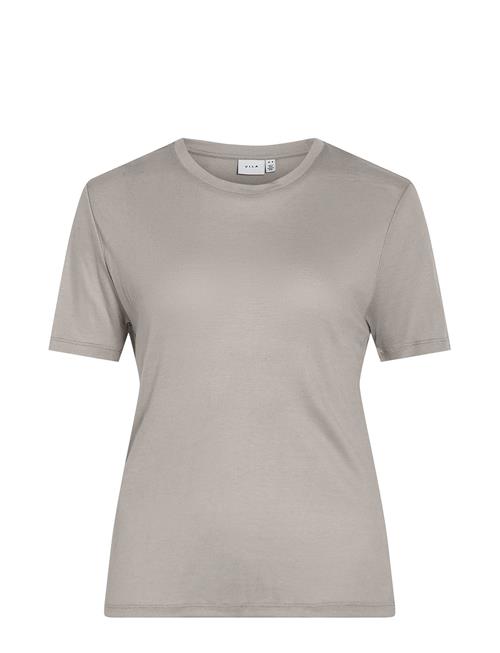 Vialexia O-Neck S/S T-Shirt - Noos Vila Grey