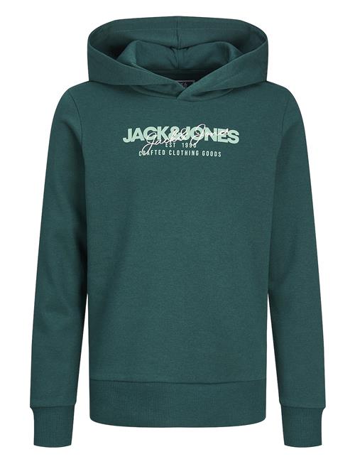 Jack & Jones Jjalvis Sweat Hood Jnr Jack & J S Green