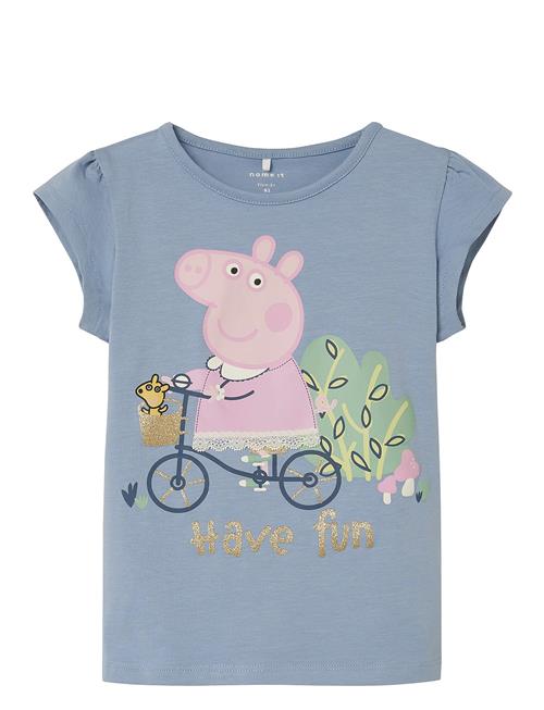 Se name it Nmfjasmine Peppapig Ss Top Cplg Name It Blue ved Booztlet