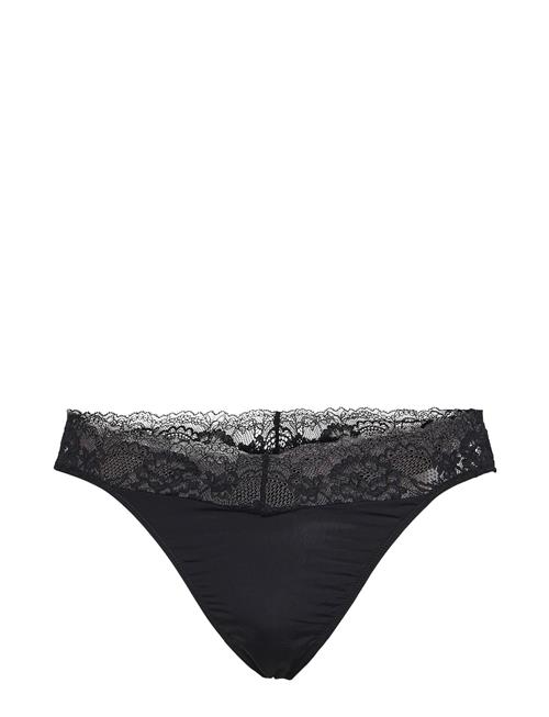 Pcmiley Lace Thong 2-Pack Noos Pieces Black