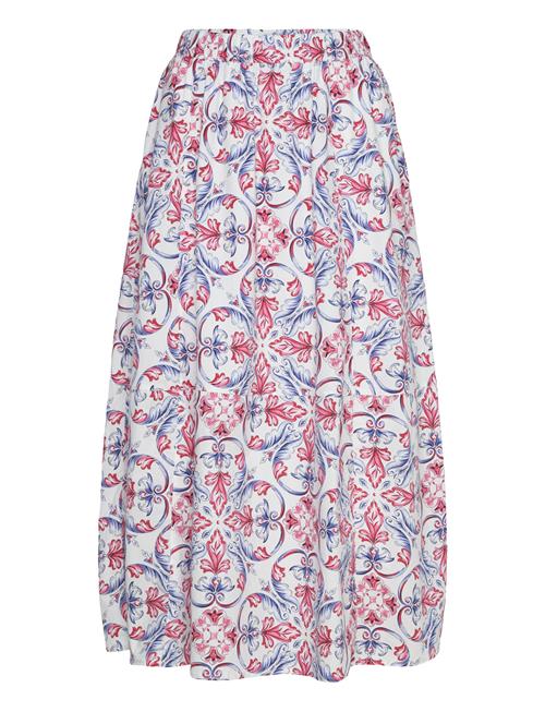 Mango Printed Midi Skirt Mango Patterned