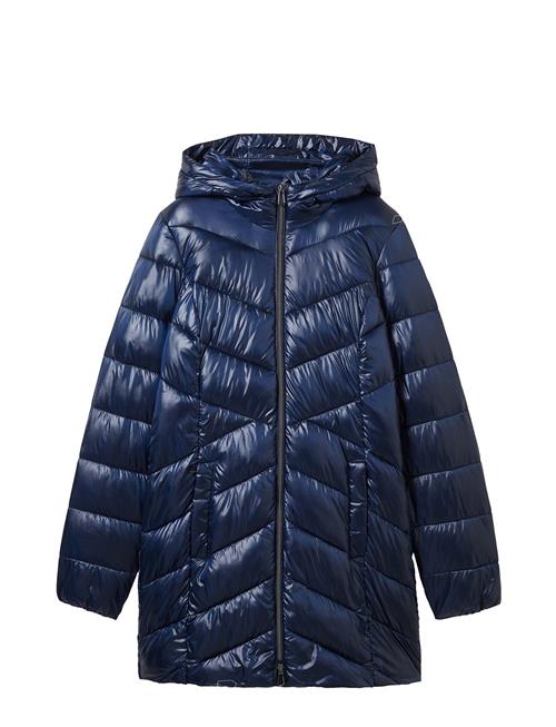 Hooded Lightweight Coat Tom Tailor Navy