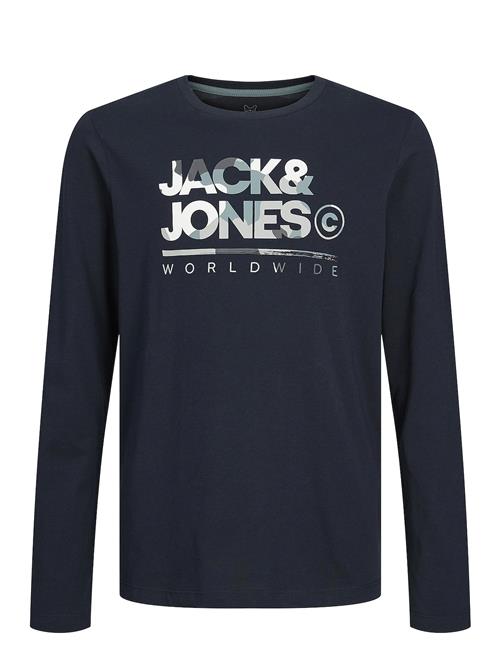 Jack & Jones Jjluke Tee Ls Crew Neck Mni Jack & J S Navy