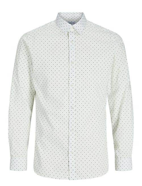 Jack & Jones Jjjoe Print Shirt Ls Aw24 Jack & J S White