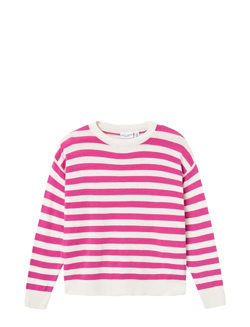 Nkfviranja Ls Loose Knit Name It Pink