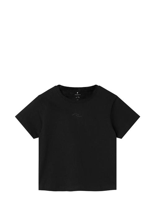 Nkflomster Ss Short Loose Top Name It Black