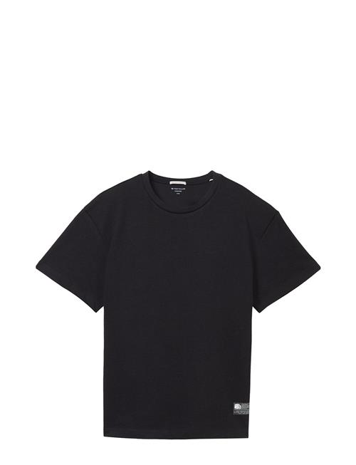 Tom Tailor Over Printed T-Shirt Tom Tailor Black