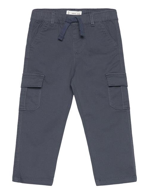 Cargo Jogger Trousers Mango Navy