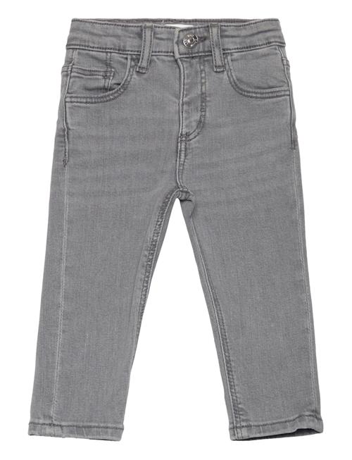 Mango Cotton Skinny Jeans Mango Grey