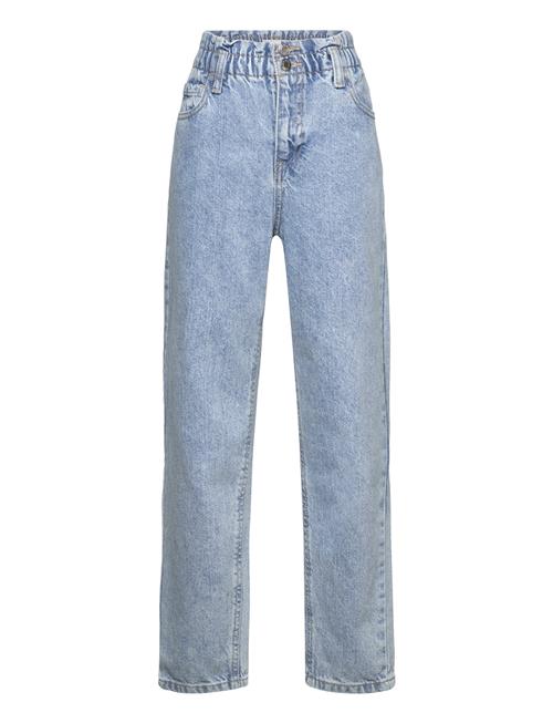 Se Mango Paperbag Jeans Mango Blue ved Booztlet