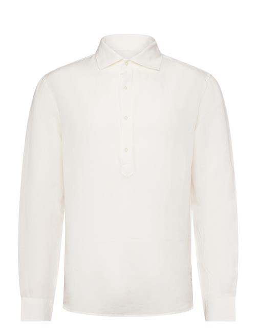 Mango Relaxed-Fit Linen Shirt Mango White