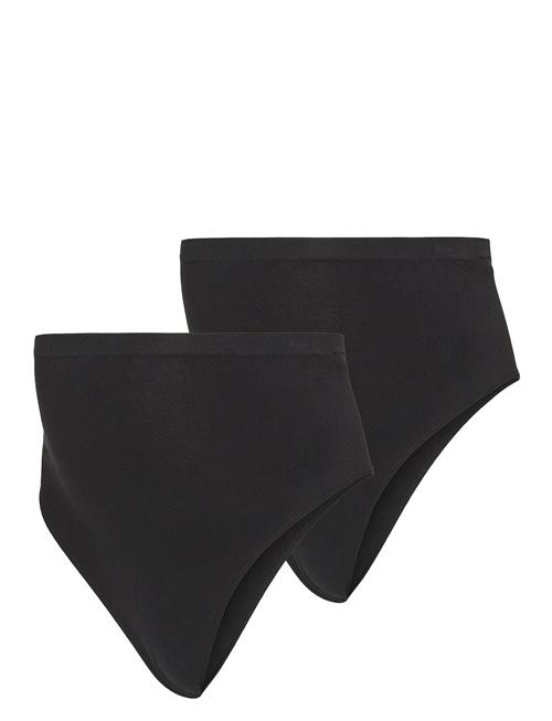 Mamalicious Mlheal Cotton G-String 2-P A. Noos Mamalicious Black