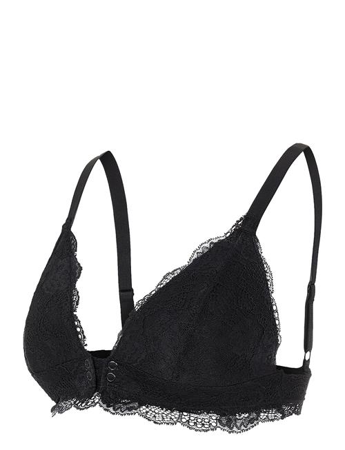 Se Mamalicious Mlzenina Lace Nursing Bra A. Noos Mamalicious Black ved Booztlet