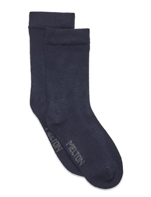 Melton Bamboo Socks Melton Navy