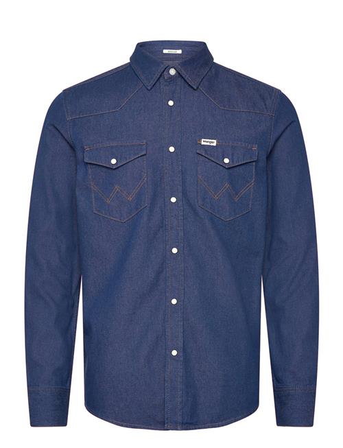 Wrangler Western Shirt Wrangler Blue