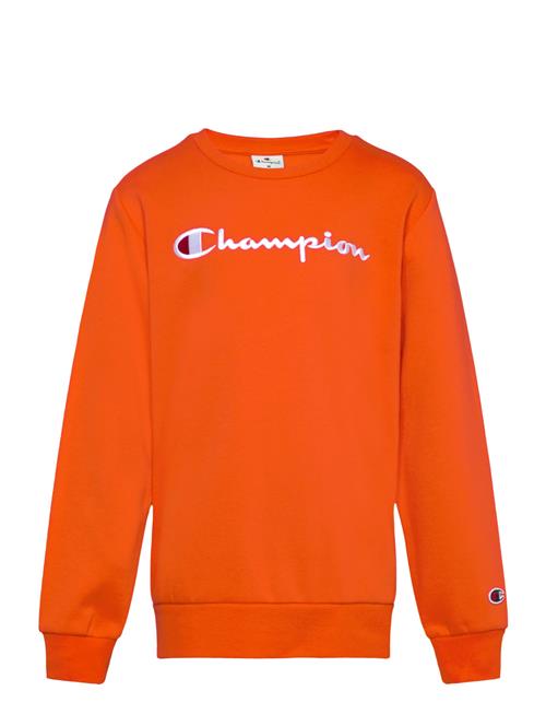 Se Champion Crewneck Sweatshirt Champion Orange ved Booztlet