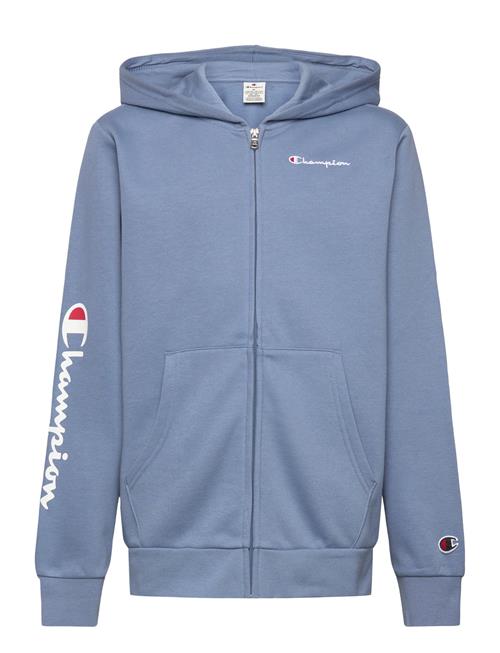 Champion Hooded Full Zip Sweatshirt Champion Blue