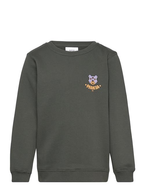 Se Makia Third Eye Sweatshirt Makia Green ved Booztlet