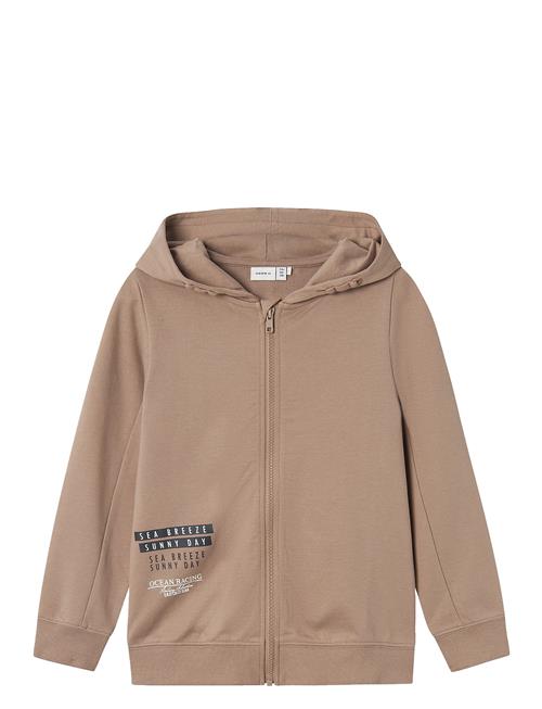 Nkmhalukas Ls Sweat Card Wh Unb Name It Beige