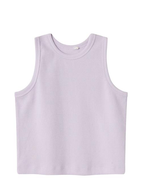 Nkfnakal Sl Crop Top Noos Name It Purple