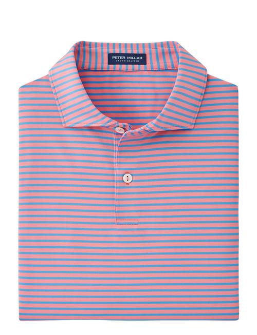 Se Peter Millar Miles Performance Jersey Polo Peter Millar Pink ved Booztlet