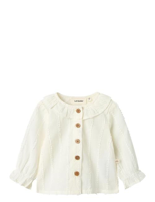 Lil'Atelier Nbfkaida Ls Loose Shirt Lil Lil'Atelier White