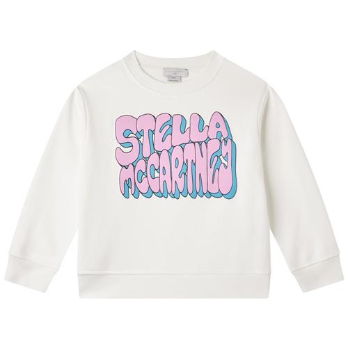 Stella McCartney Kids Logo Sweatshirt Cremefarvet | Hvid | 6 years