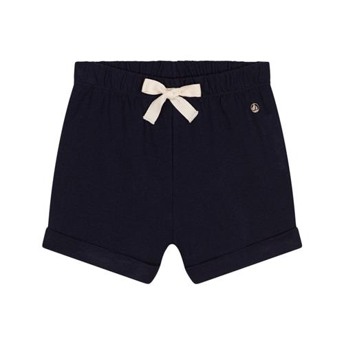 Se Petit Bateau Baby-shorts Navyblå | Marine blå | 18 months ved Babyshop