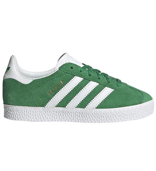 Se adidas Originals adidas Originals Sko - Gazelle C - GrÃ¸n/Hvid ved KidsWorld