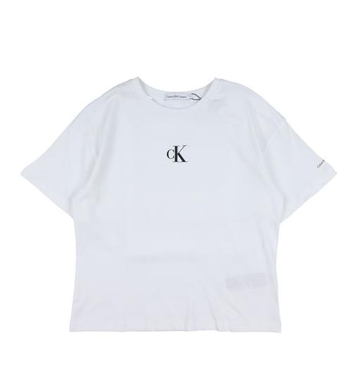 Calvin Klein Calvin Klein T-shirt - CK Logo Boxy - White