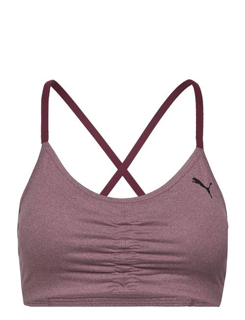 Se PUMA Low Impact Studio Foundation Bra PUMA Burgundy ved Booztlet