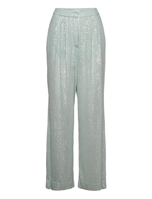 ROTATE Birger Christensen Sequins Low Waist Pants ROTATE Birger Christensen Silver