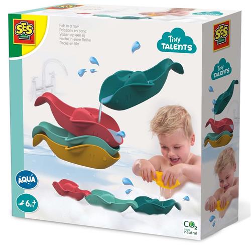 Se SES Creative Bath Time - Fish in a row | Grønn | 1-2 years ved Babyshop