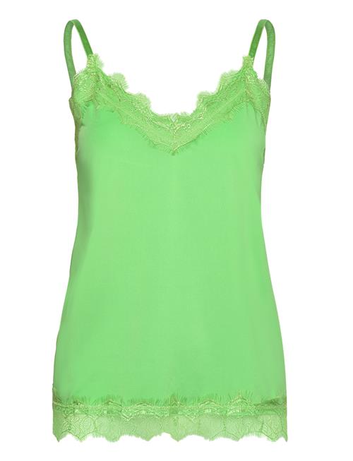 Top From Freequent In A Light Material. The Top Has A Simple Silhouette With Nar FREE/QUENT Green