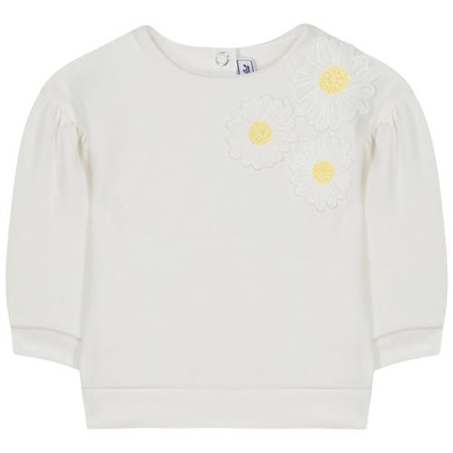 Se Tartine et Chocolat Broderet Baby Sweatshirt Blå | Hvid | 4 years ved Babyshop