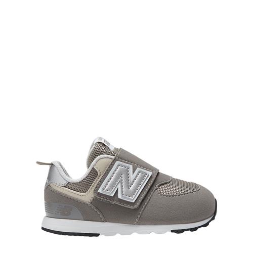 New Balance 574 Baby Sneakere Med Velcrostrop Raincloud | Grå | 24 EU