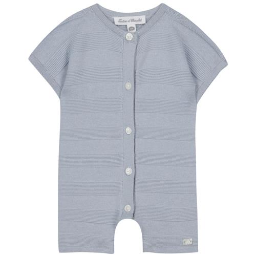 Se Tartine et Chocolat Strikket Romper Blå | Blå | 3 months ved Babyshop